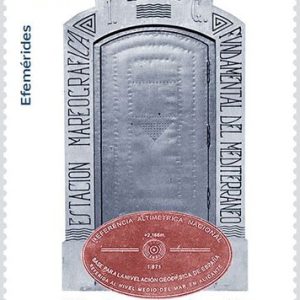 43. Sello Implantación COTA cero . Efemérides
