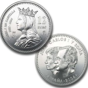 Año 2004. Moneda 12€ – Isabel La Catolica