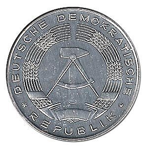Moneda Alemania DDR 00001 pfennig. 1988 (A). S/C