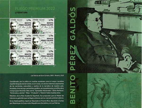 PLIEGO PREMIUM 123 LITERATURA. Perez Galdos 2022