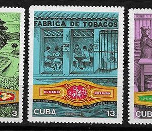 Serie sellos Cuba republica 1414-16 (*)