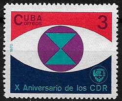 Serie sellos Cuba republica 1433 (**)
