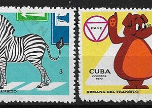 Serie sellos Cuba republica 1450-1 (*)