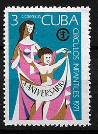 Serie sellos Cuba republica 1486 (*)