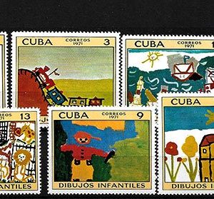Serie sellos Cuba republica 1512-18 (**)