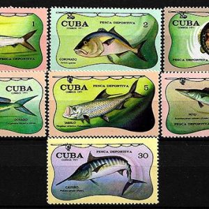 Serie sellos Cuba republica 1526-32 (**)