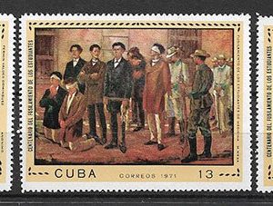 Serie sellos Cuba republica 1536-8 (**)