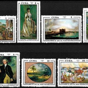Serie sellos Cuba republica 1548-54 (**)