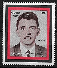 Serie sellos Cuba republica 1593 (*)