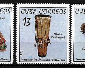 Serie sellos Cuba republica 1618-20 (*)