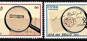 Serie sellos Cuba republica 1672-3 (**)