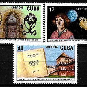Serie sellos Cuba republica 1675-7 (**)
