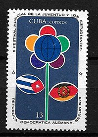 Serie sellos Cuba republica 1689 (**)