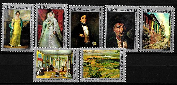 Serie sellos Cuba republica 1690-6 (**)