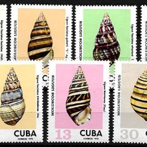 Serie sellos Cuba republica 1709-15 (**)