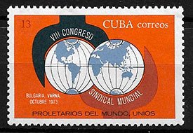 Serie sellos Cuba republica 1723 (**)