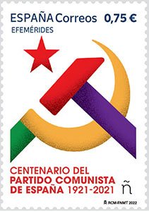 86. Sello Centenario Partido Comunista
