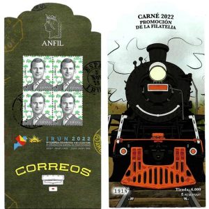 Carnet sellos Promoción Filatelia 2022 Irún
