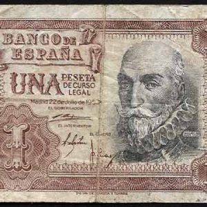 Billete Estado Español 0001 peseta Madrid 1953 BC