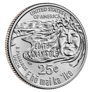 Moneda de EE.UU. cuarto dolar 2023 EDITH KANAKA OLE D