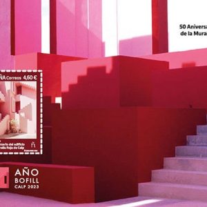 03. Sello Muralla Roja de Calp . Efemérides HB