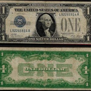 Billete Estados Unidos 001 Dolar 1928 MBC- (Raro)