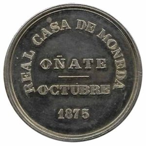 Medalla Centenario Guerras Carlistas Oñate 1972 Plata
