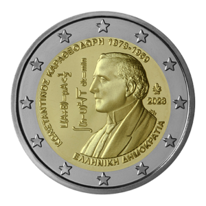 Moneda 2 euros de Grecia 2023 Constantin Caratheodory