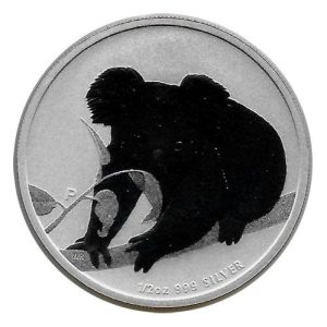 Moneda Australia 50 Cent. 2010 1/2 Oz. Plata Proof Koala