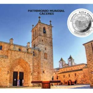 16. Sello Patrimonio Mundial Cáceres 2023 HB