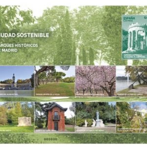 67. Sello Parques de Madrid 2023 HB