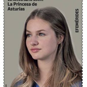 77. Sello S.A.R Princesa de Asturias 2023