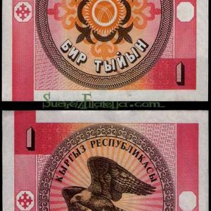 Billete Kirguistan 00001 Tyiyn 1993 SC