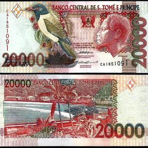 Billete Santo Tome y Principe 20000 Dobras 2010 SC