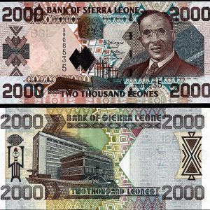 Billete Sierra Leona 02000 Leones 2006 SC