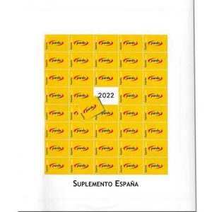 Suplemento de sellos España 2023. Montado