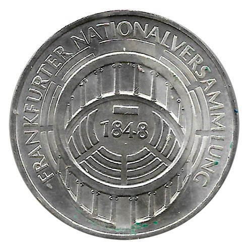 Moneda Alemania 005 Marcos. 1973 (G). S/C Asamblea