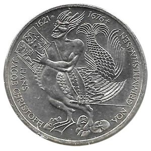 Moneda Alemania 005 Marcos. 1976 Grimmelshausen (D) S/C