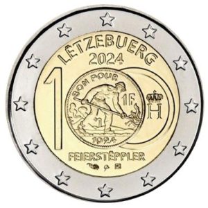 Moneda 2 euros de Luxemburgo 2024 Feiersteppler