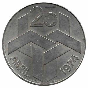 Moneda Portugal 250 escudos 1976. S/C-