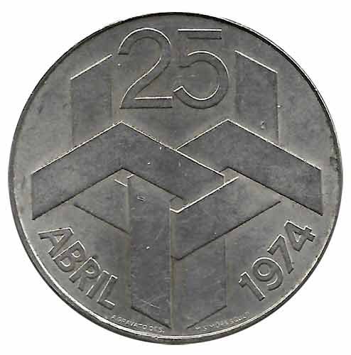 Moneda Portugal 250 escudos 1976. S/C-