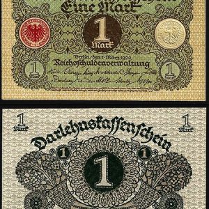 Billete Alemania WEIMAR 00001 Marco 1920 SC P58