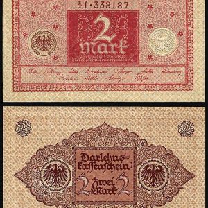 Billete Alemania WEIMAR 00002 Marcos 1920 SC P59