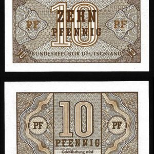 Billete Alemania FEDERAL 00010 Pfenning SC P26
