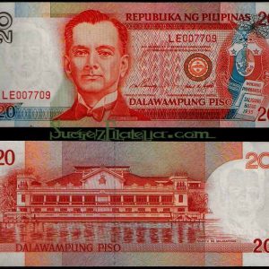 Billete Filipinas 020 Piso 2007 – P182i S/C