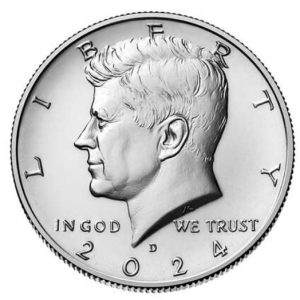 Moneda de EE.UU. 01/2 dolar 2024 Kennedy D. S/C
