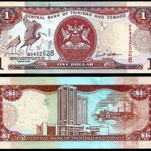 Billete Trinidad y Tobago 1 dolar 2002 SC P41 Firma 8