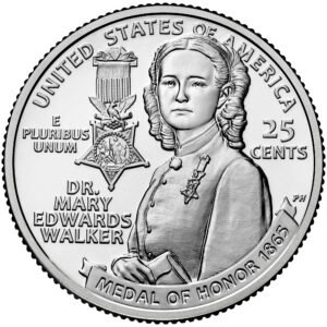 Moneda de EE.UU. cuarto dolar 2024 MARY EDWARDS D