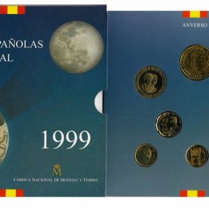 Cartera Oficial Pesetas Año 1999 (8 valores)