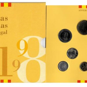 Cartera Oficial Pesetas Año 1998 (8 valores)